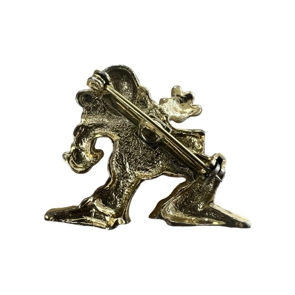 Gold Clown Brooch, Tristan - Picture 2 of 4